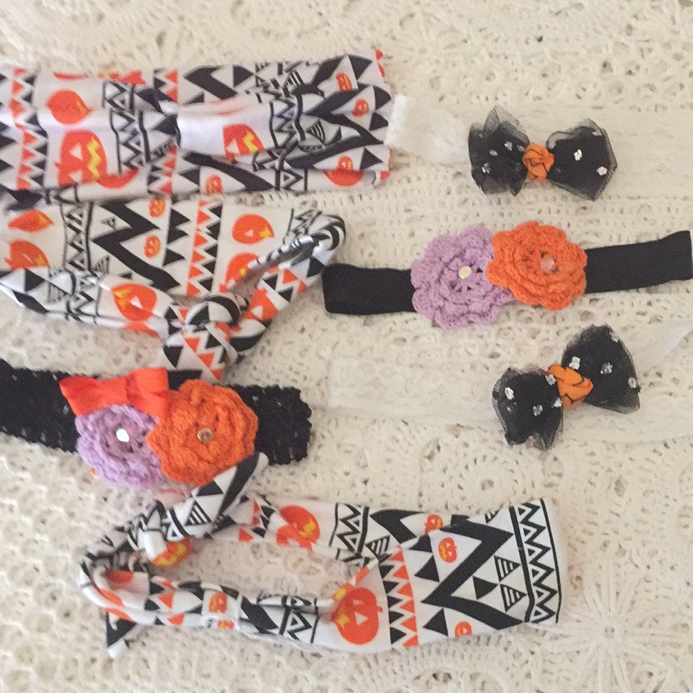 New Fall  Theme Headbands Bundle of 7